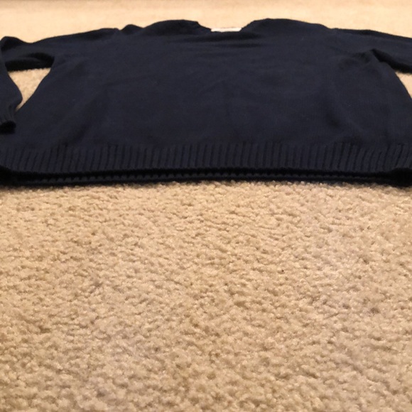 Navy Blue St. John’s Bay Crewneck Sweater - Picture 5 of 6